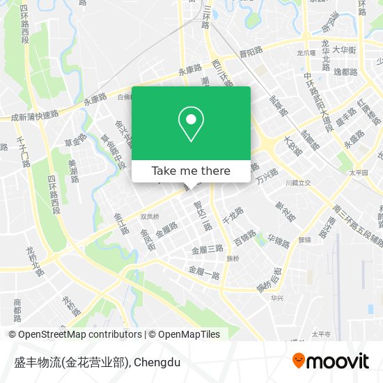盛丰物流(金花营业部) map