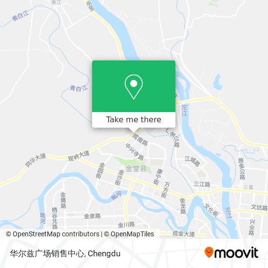华尔兹广场销售中心 map