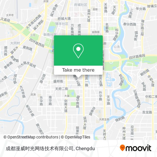 成都漫威时光网络技术有限公司 map