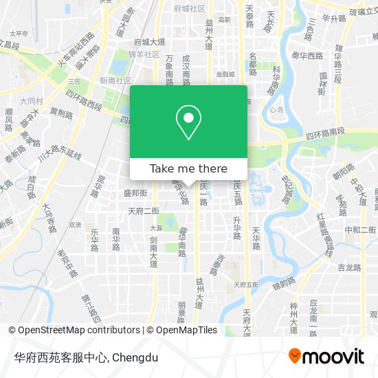 华府西苑客服中心 map