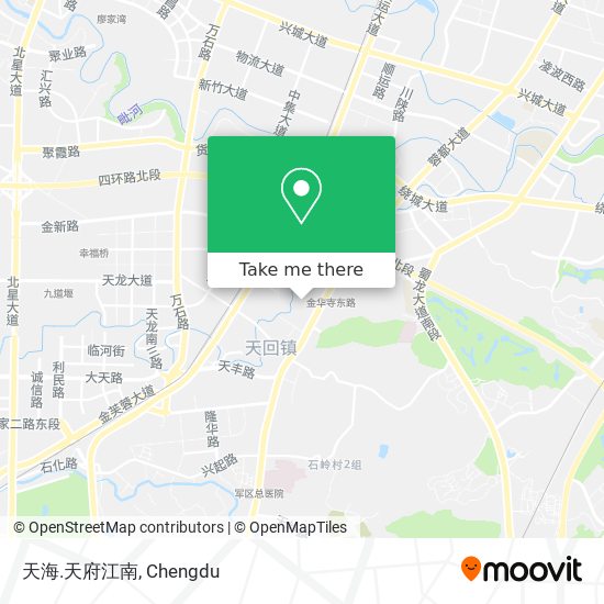 天海.天府江南 map