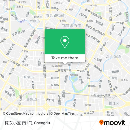 棕东小区-南1门 map