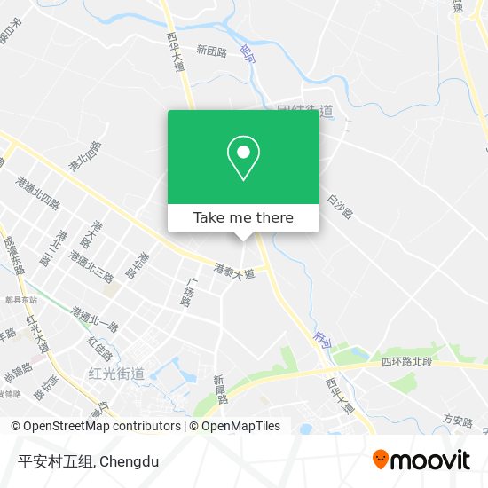平安村五组 map