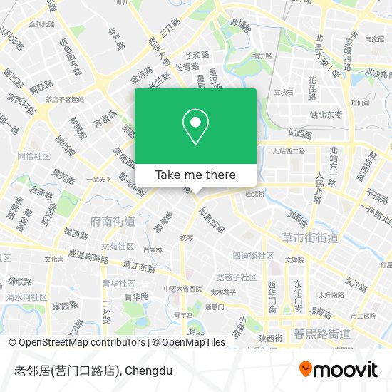 老邻居(营门口路店) map