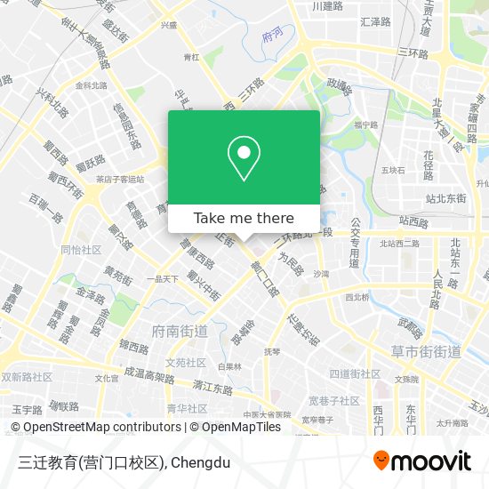 三迁教育(营门口校区) map