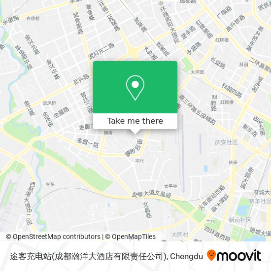 途客充电站(成都瀚洋大酒店有限责任公司) map