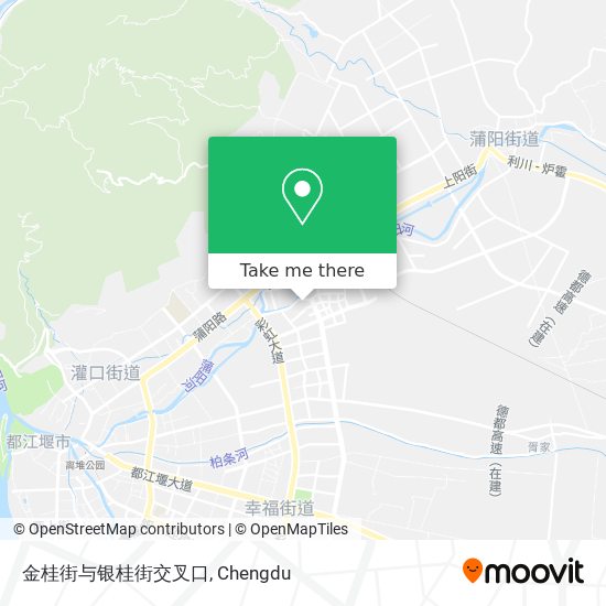 金桂街与银桂街交叉口 map
