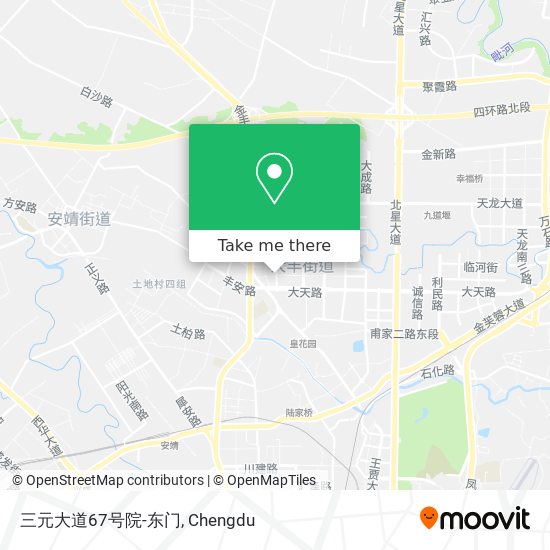 三元大道67号院-东门 map