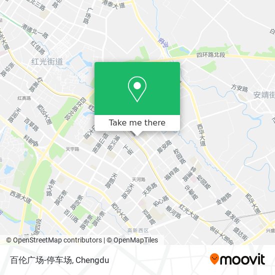百伦广场-停车场 map