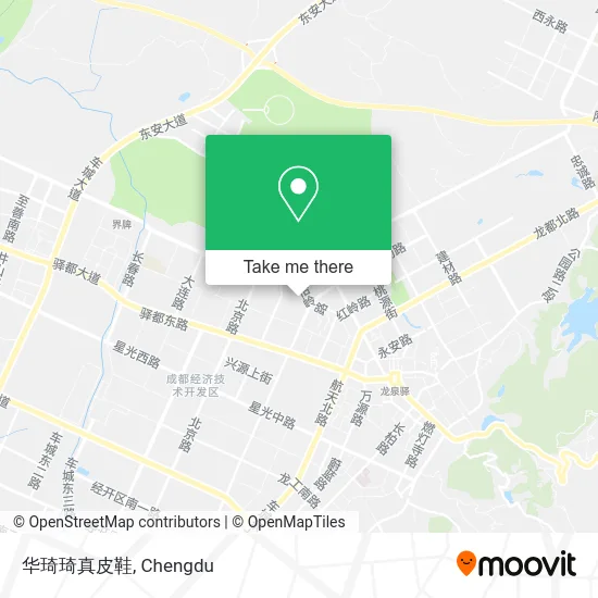 华琦琦真皮鞋 map