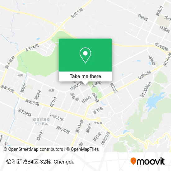 怡和新城E4区-32栋 map