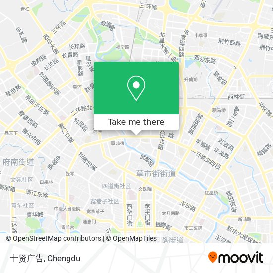 十贤广告 map