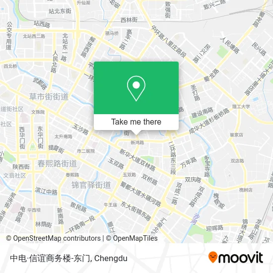 中电·信谊商务楼-东门 map
