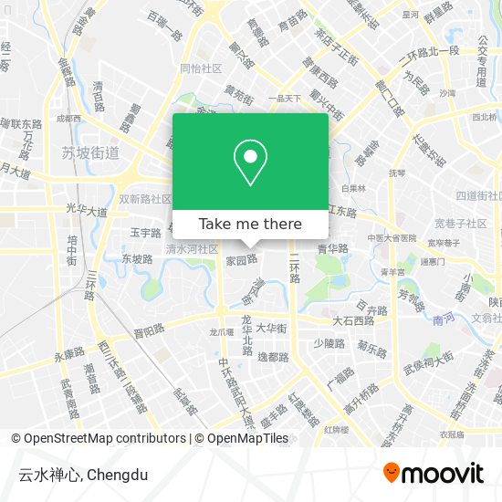 云水禅心 map