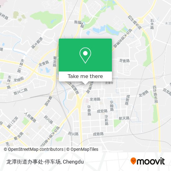 龙潭街道办事处-停车场 map