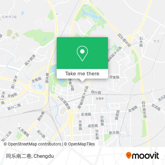同乐南二巷 map