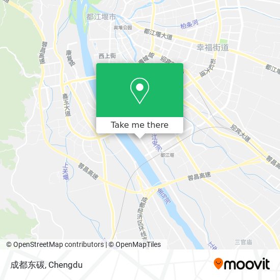成都东碳 map