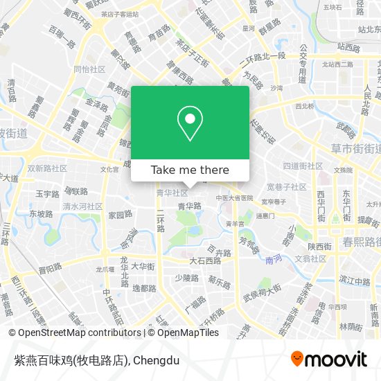 紫燕百味鸡(牧电路店) map