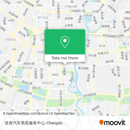 首座汽车美容服务中心 map