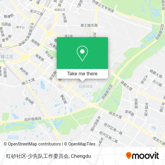 红砂社区-少先队工作委员会 map