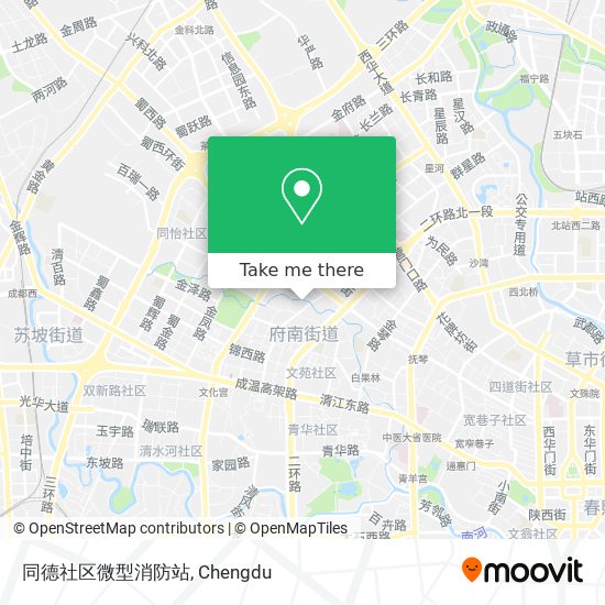同德社区微型消防站 map