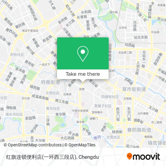 红旗连锁便利店(一环西三段店) map