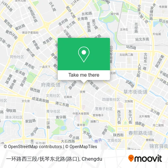一环路西三段/抚琴东北路(路口) map
