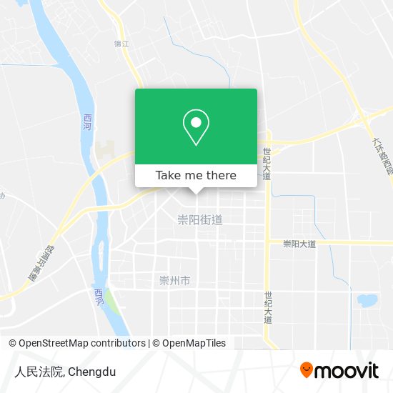 人民法院 map