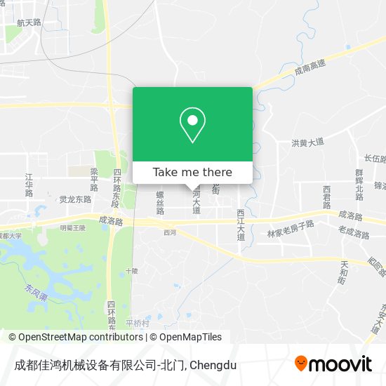 成都佳鸿机械设备有限公司-北门 map
