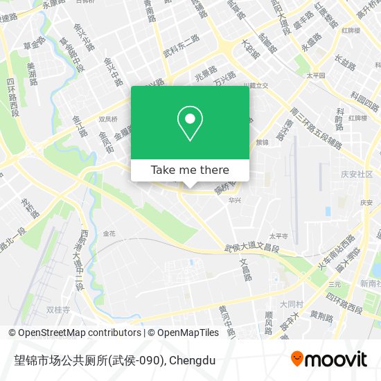 望锦市场公共厕所(武侯-090) map
