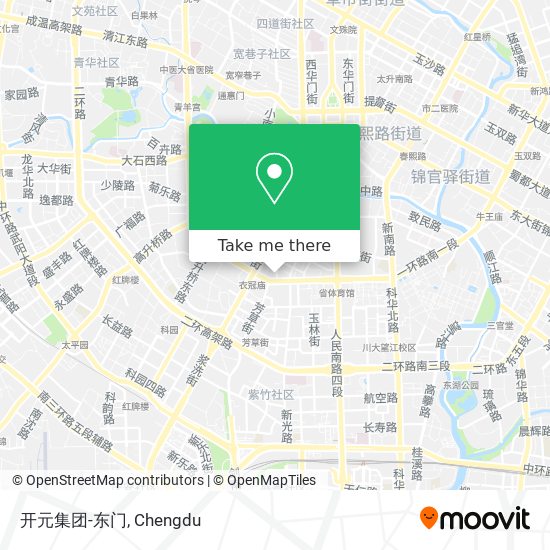 开元集团-东门 map