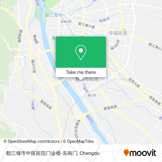 都江堰市中医医院门诊楼-东南门 map