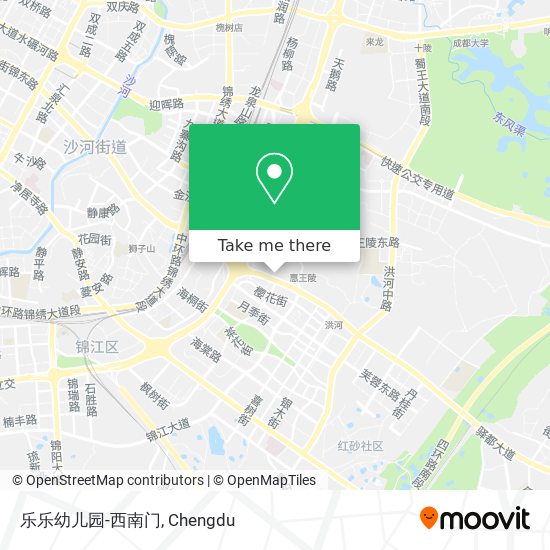 乐乐幼儿园-西南门 map