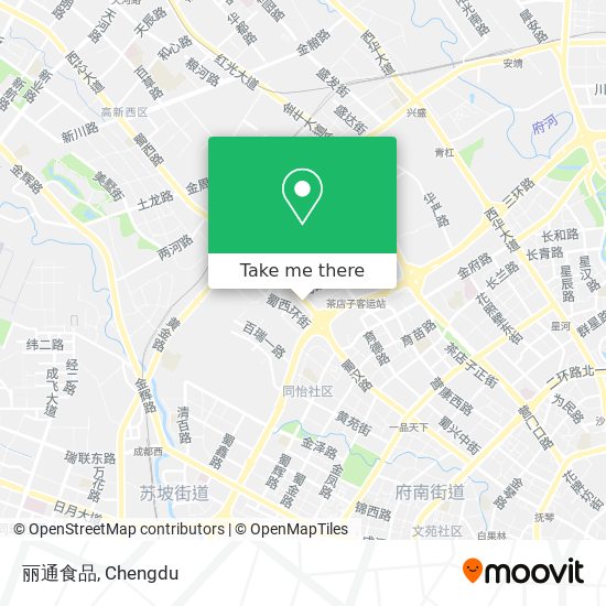 丽通食品 map