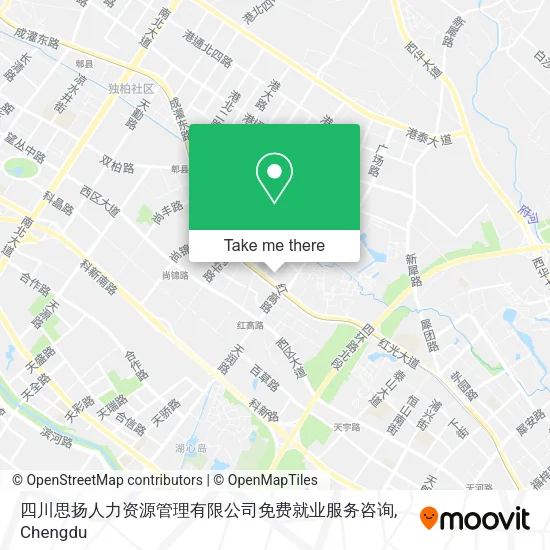四川思扬人力资源管理有限公司免费就业服务咨询 map