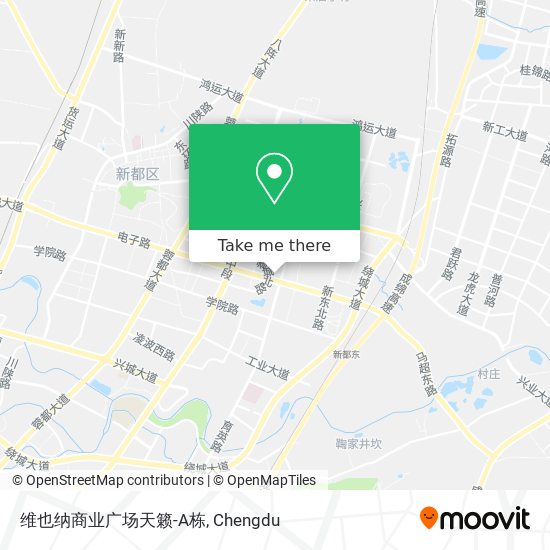 维也纳商业广场天籁-A栋 map