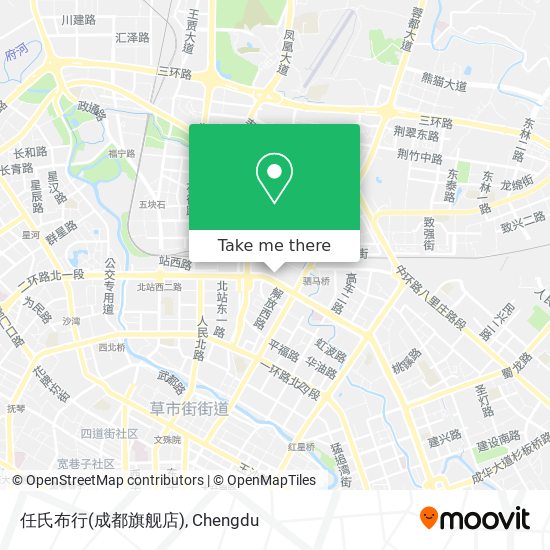 任氏布行(成都旗舰店) map