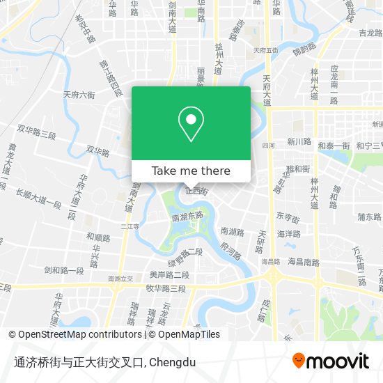 通济桥街与正大街交叉口 map
