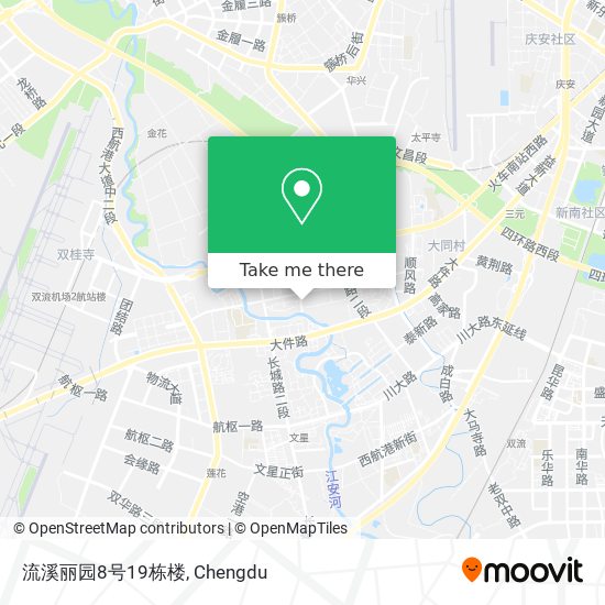 流溪丽园8号19栋楼 map