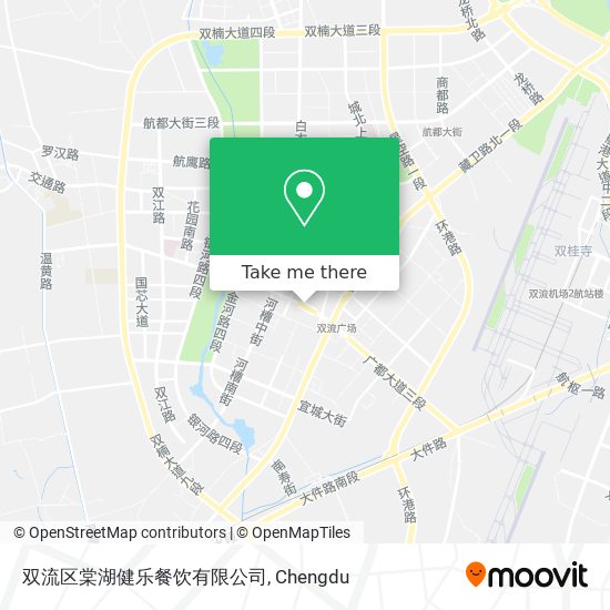 双流区棠湖健乐餐饮有限公司 map