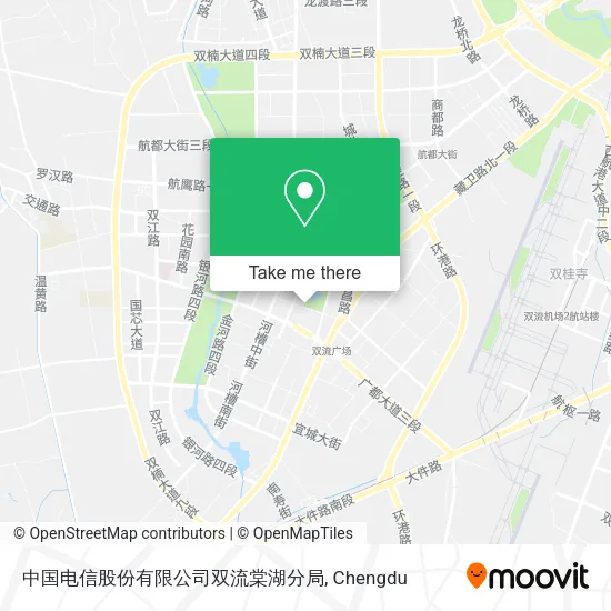 中国电信股份有限公司双流棠湖分局 map