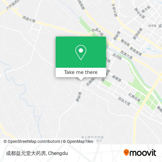 成都益元堂大药房 map