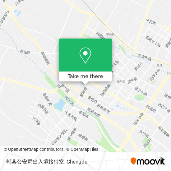 郫县公安局出入境接待室 map