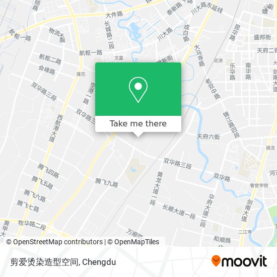 剪爱烫染造型空间 map