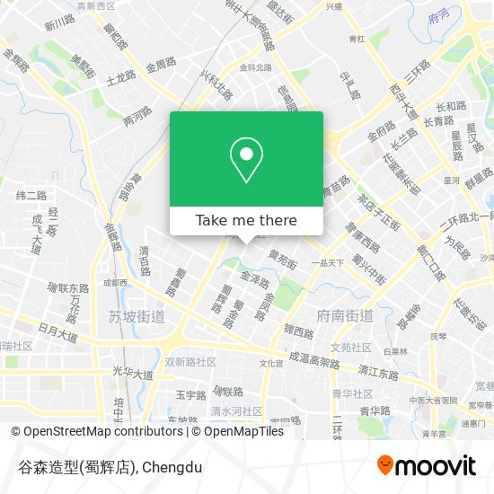 谷森造型(蜀辉店) map