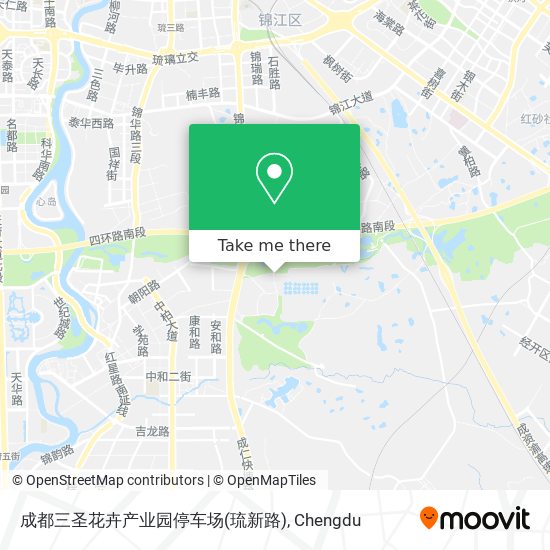 成都三圣花卉产业园停车场(琉新路) map