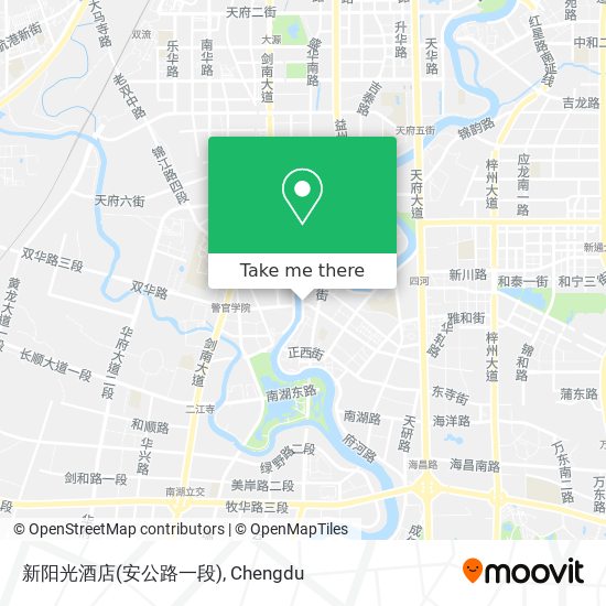 新阳光酒店(安公路一段) map