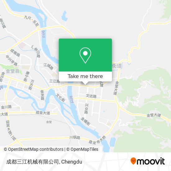 成都三江机械有限公司 map