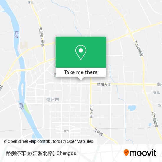 路侧停车位(江源北路) map