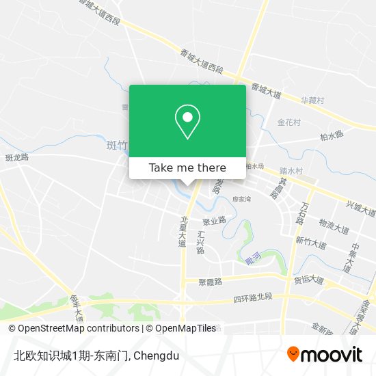 北欧知识城1期-东南门 map